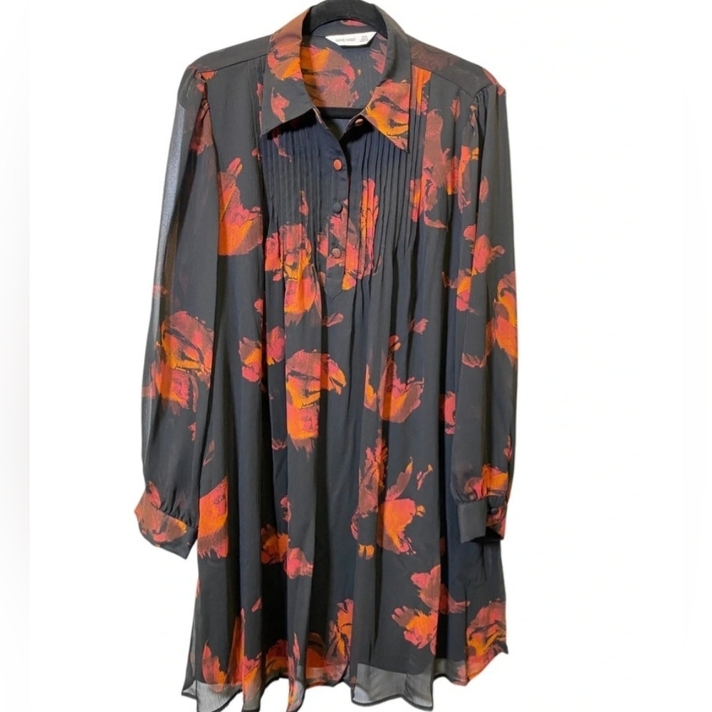 Nine West Casual Dress In Multi-colored Size XS - Picture 2 of 6